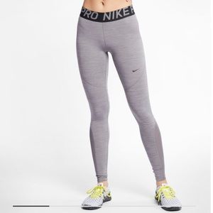 Nike pro fleece lined leggings